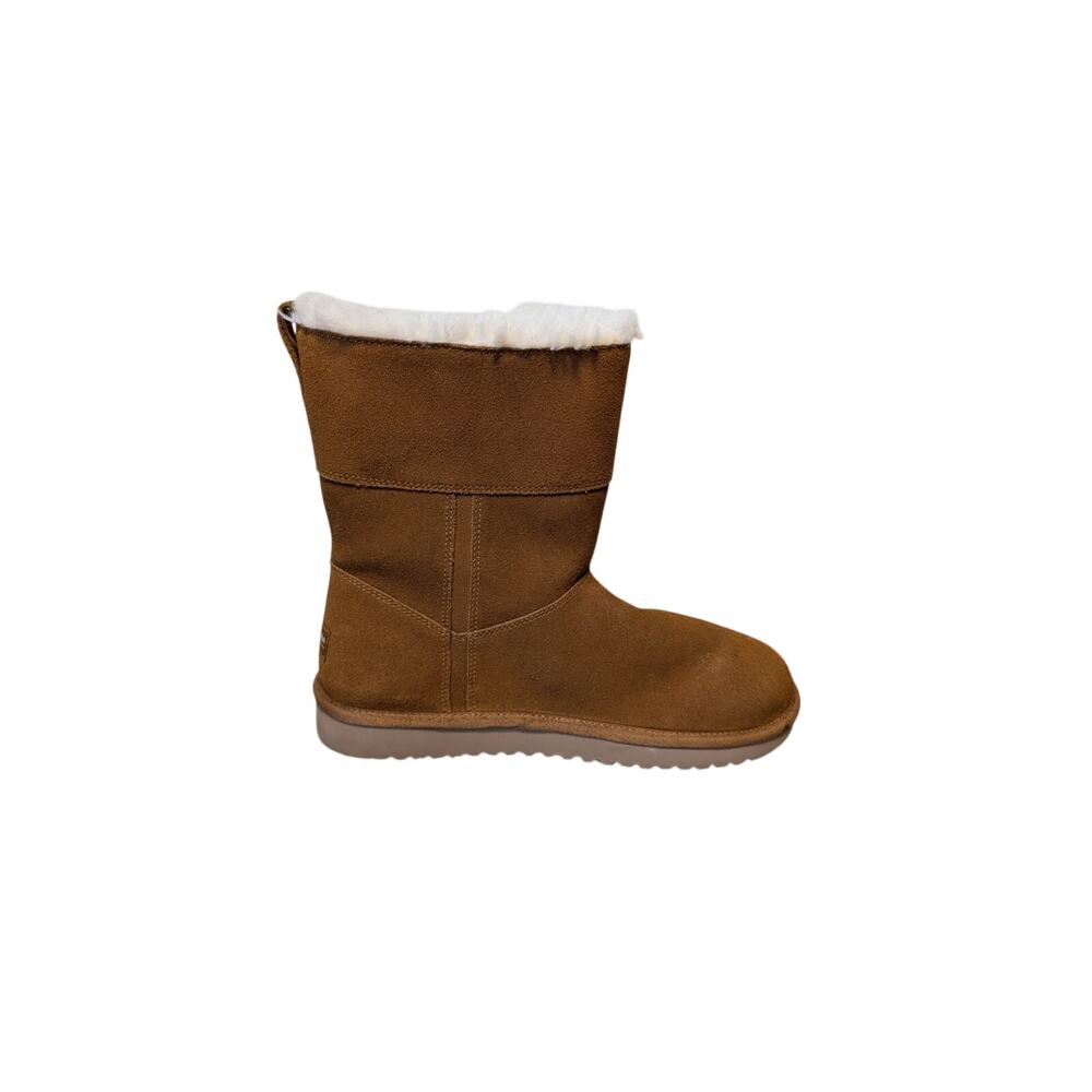 Koolaburra by UGG Women's Aribel Tall Chestnut Suede Winter Boots Size 10